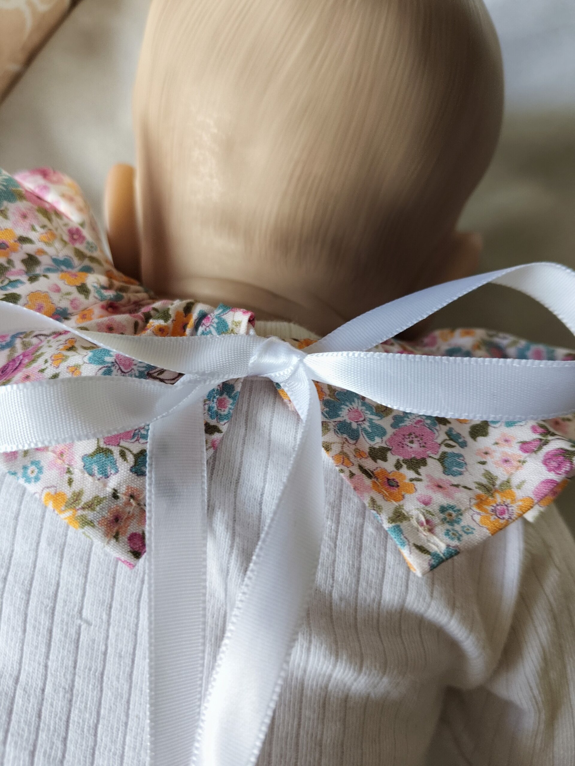 Cuello de volantes flores 0-3 m - 3